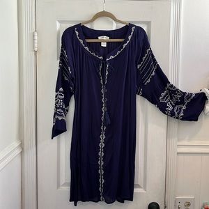 Carly Jean Los Angeles Embroidered Dress